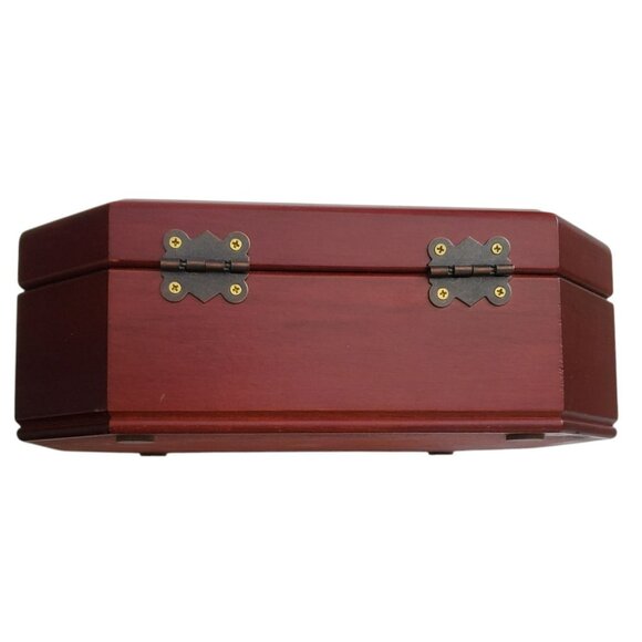 VTG Wood Cigar Humidor Tobacco Box Hygrometer Humidifier Jewelry Trinket Taiwan - Picture 13 of 15